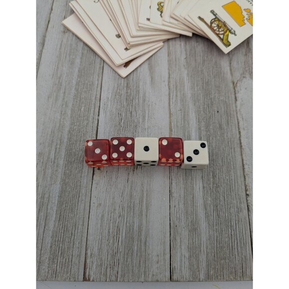 Risk 1980 Board Game Replacement Parts  44 Complete Cards And 5 Dice - Picture 2 of 5